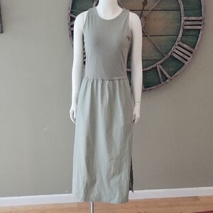 Everlane The Supima Jersey Riviera Fit And Flare Dress